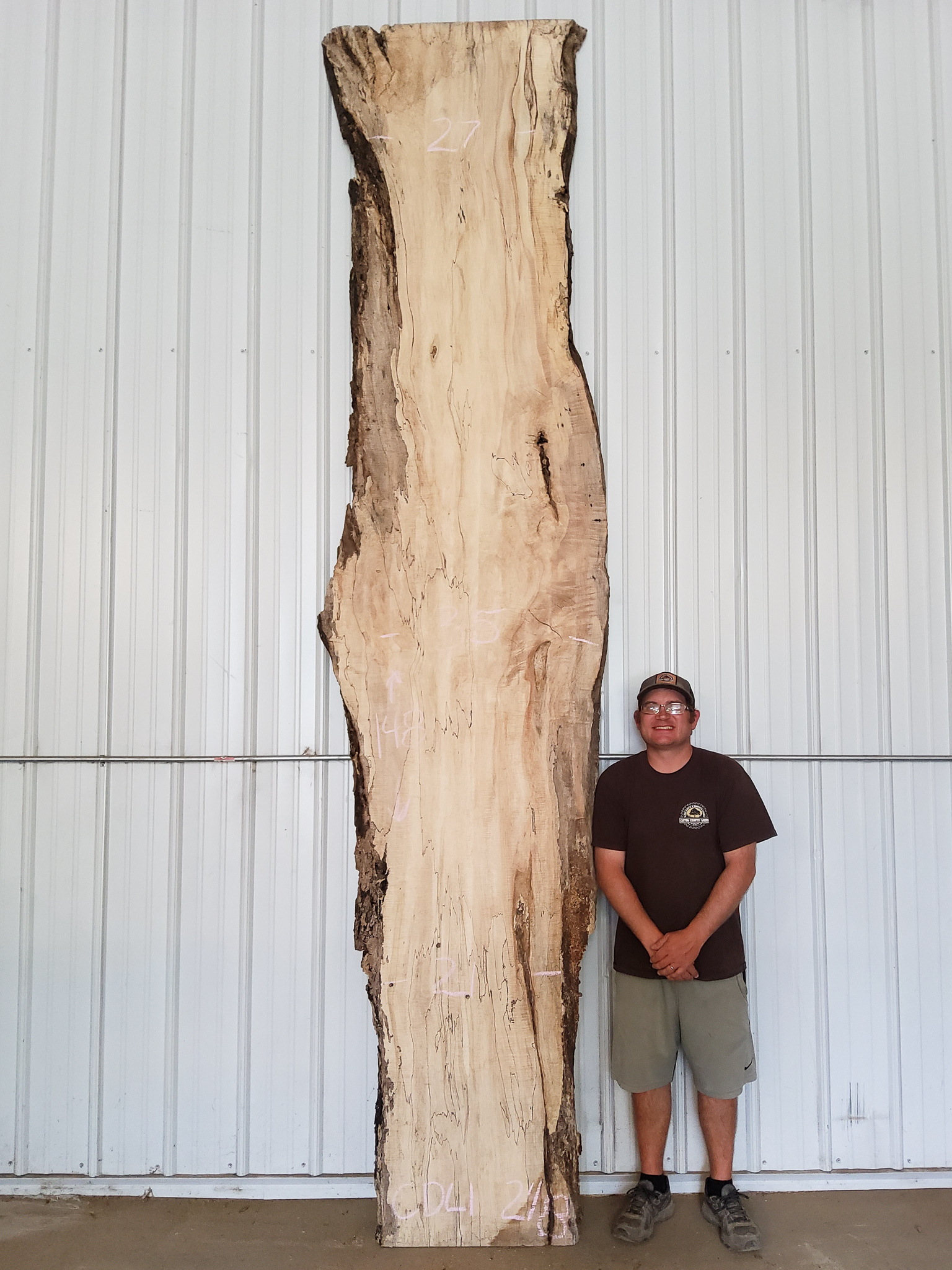 Soft Maple (Spalted) SKU-CDL1 - Custom Country Woods